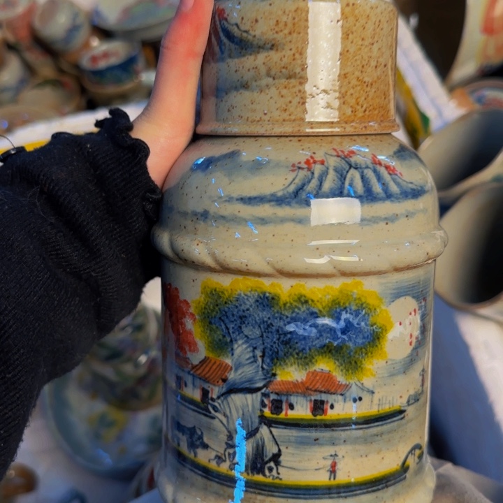 瓷片景德镇陶瓷手工手绘