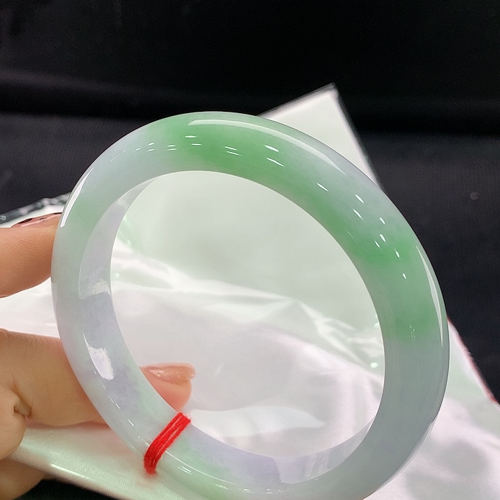 翡翠手镯未镶嵌正圈62-63