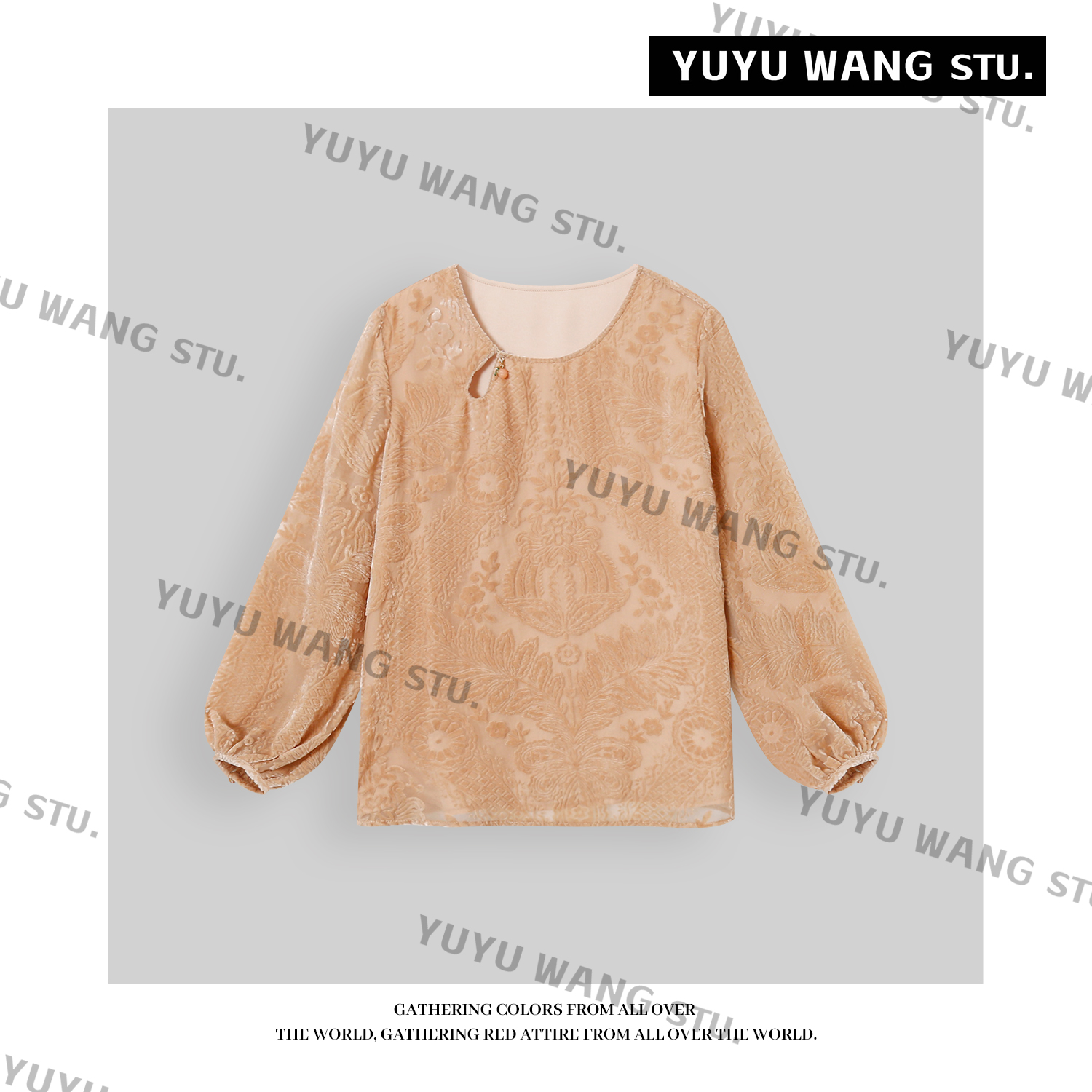 YUYU WANG【雅宁】上衣RBL2SQ097