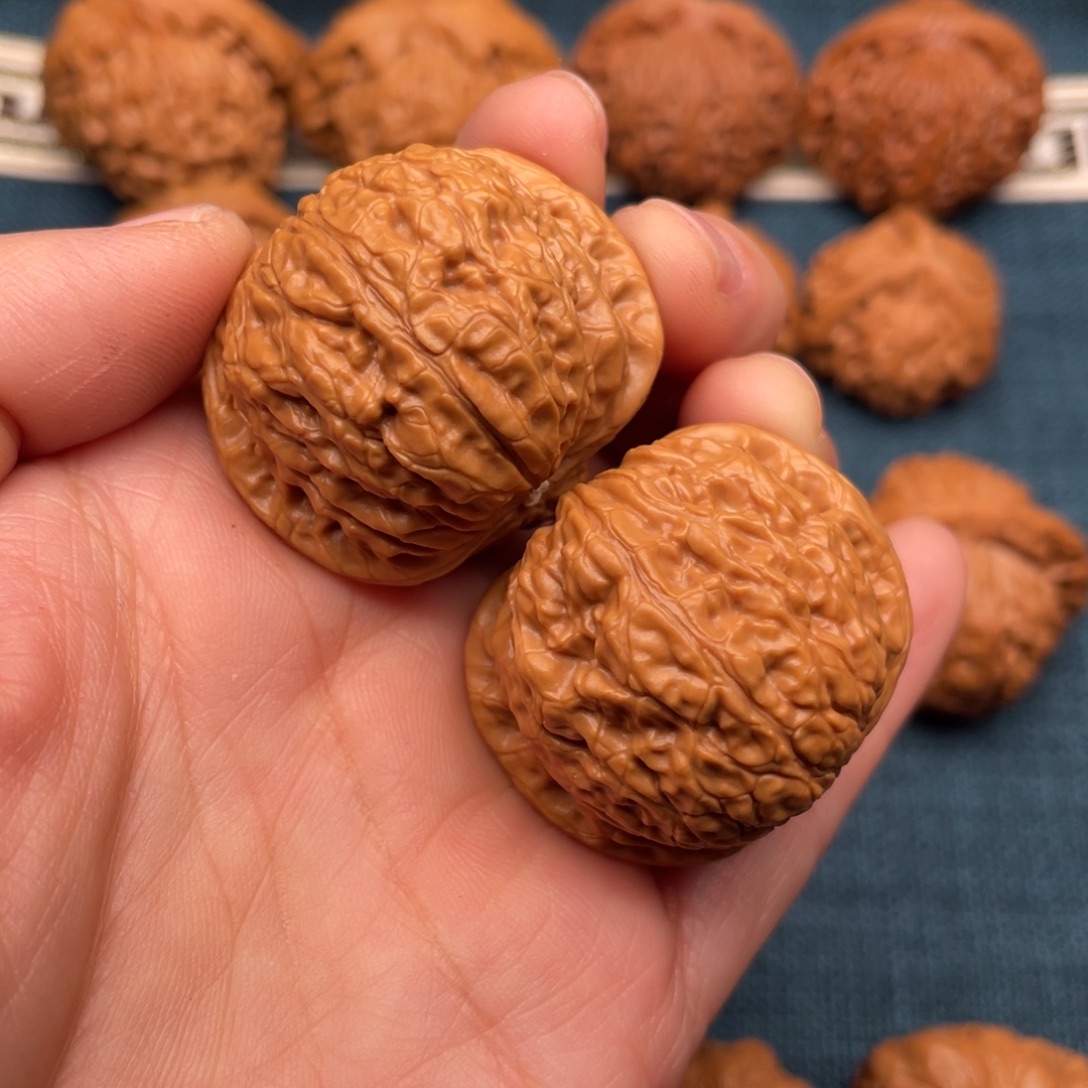 文玩核桃把件38全品毕业乾隆磨肚子40