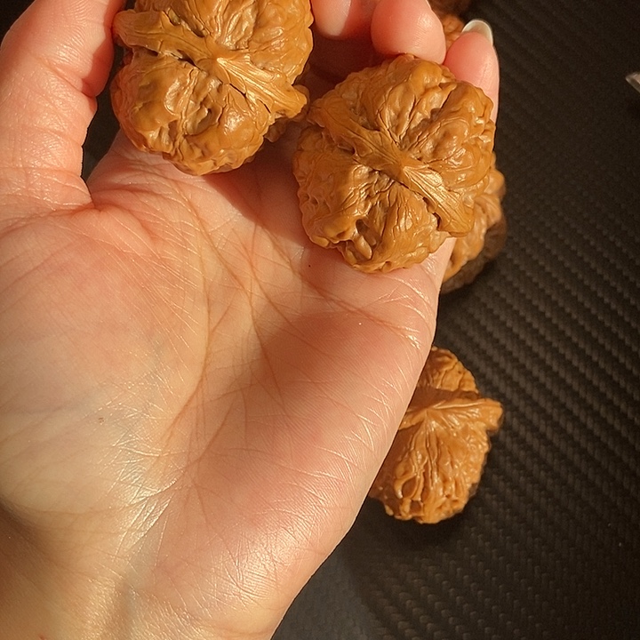 文玩核桃把件37蛤麻