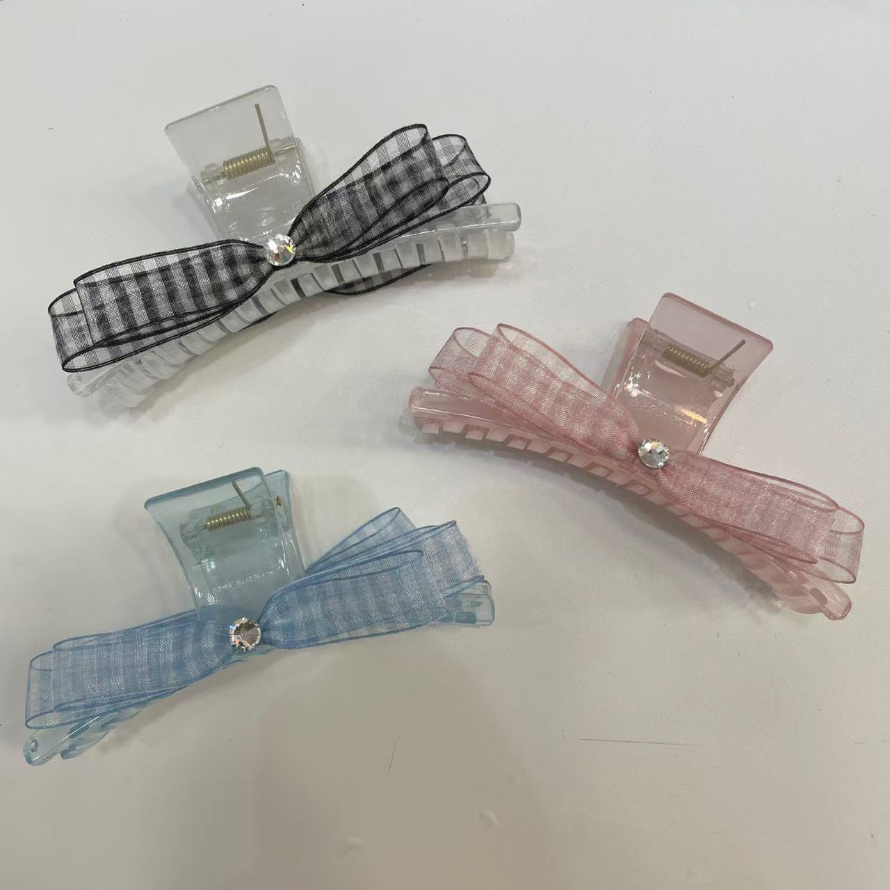 森系日韩优雅抓夹女发夹发卡大抓夹H289
