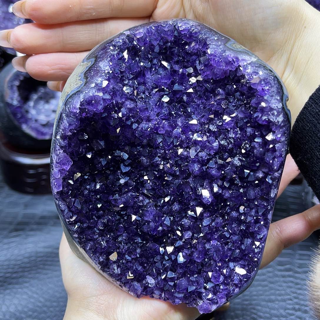 未镶嵌大型摆件（非配饰）紫晶