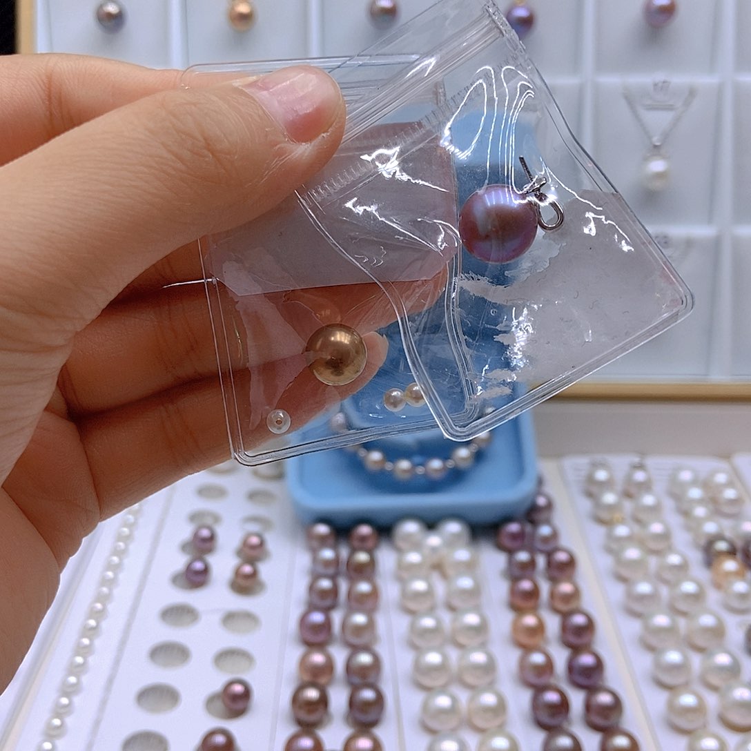 淡水珍珠银S925镶嵌套链