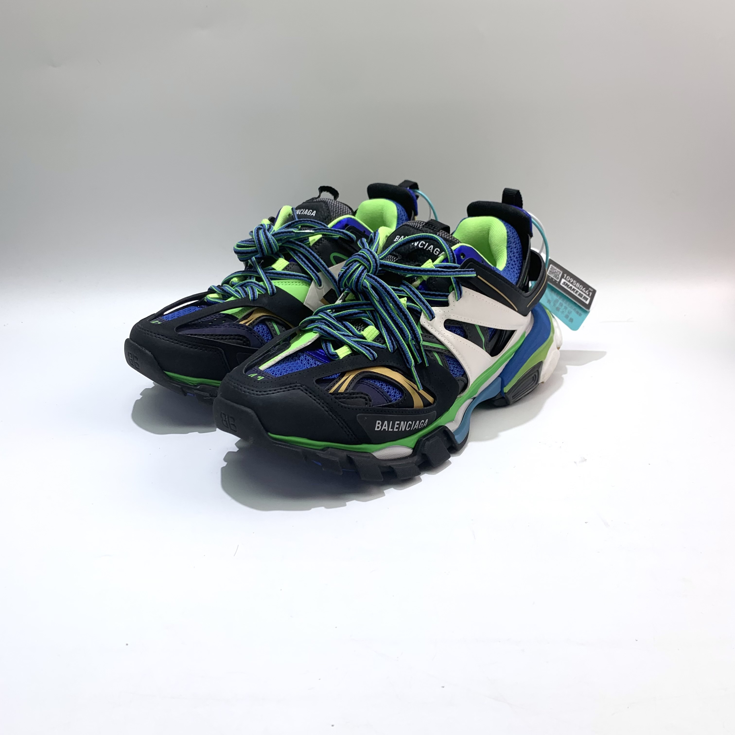 未使用 Balenciaga/巴黎世家 41码 雪碧色 track 老爹鞋bl0579