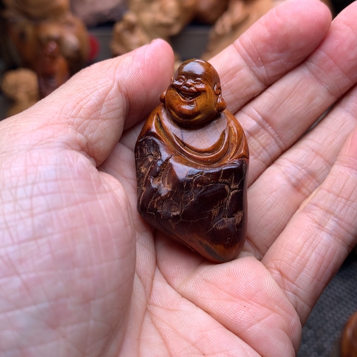 柏木（崖柏）崖柏陈化手把件