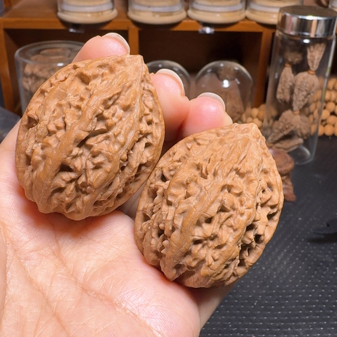 文玩核桃把件满天星