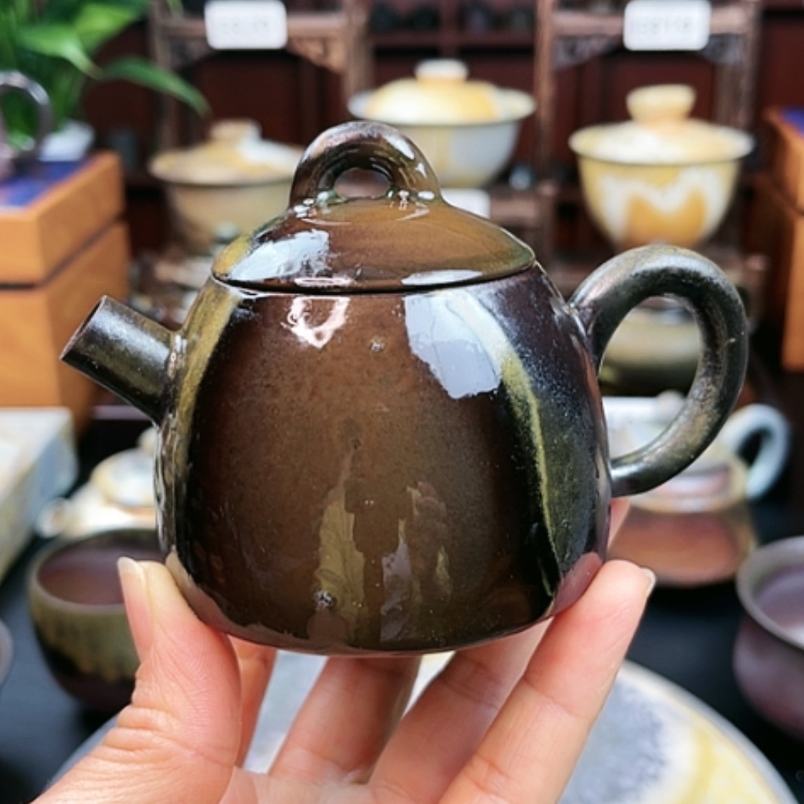 【闪购商品】平***哥景德茶具柴烧茶具