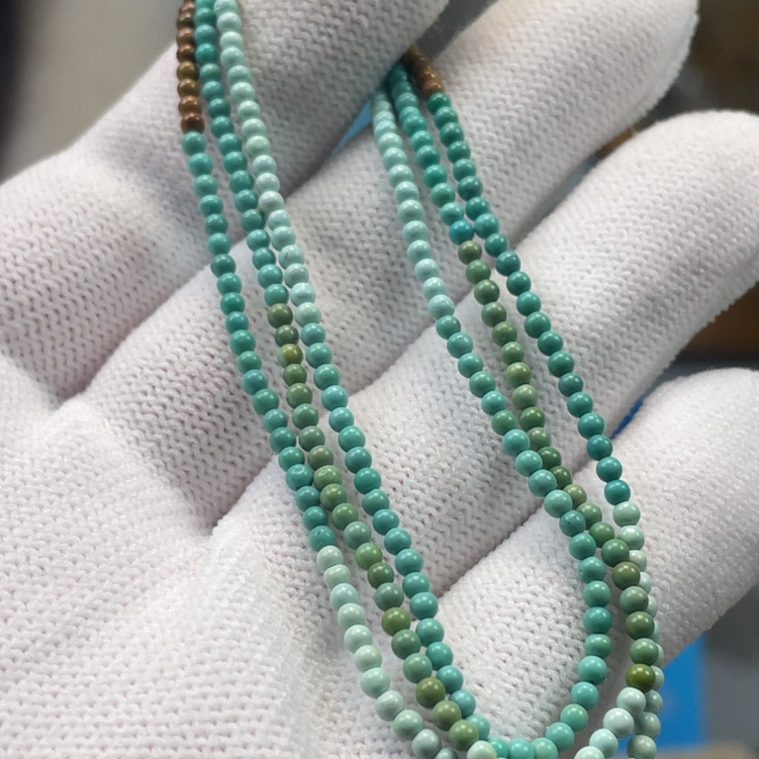 绿松石未镶嵌挂件