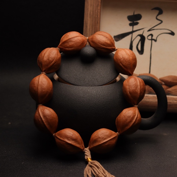 【铁核素核】2.0橄榄核原生态老核老料精挑红润饱满周正橄榄核核雕