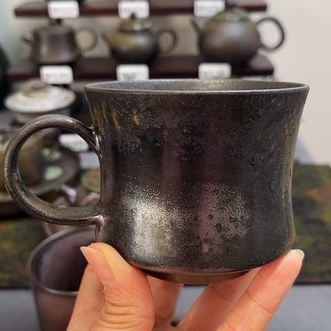 芋***丝茶盏景德柴烧茶具-纯手工茶具