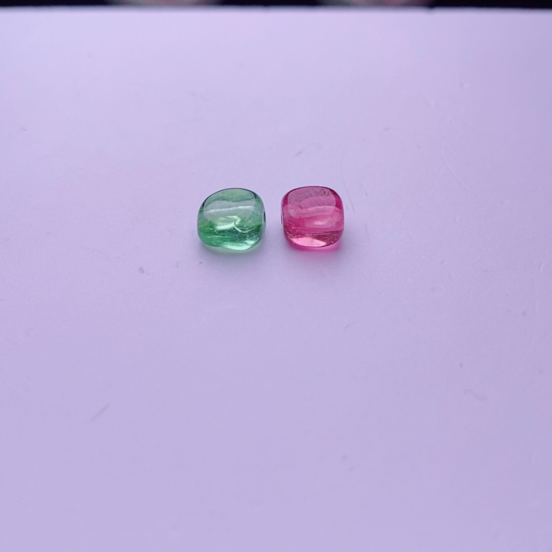 未镶嵌裸珠m碧玺随行