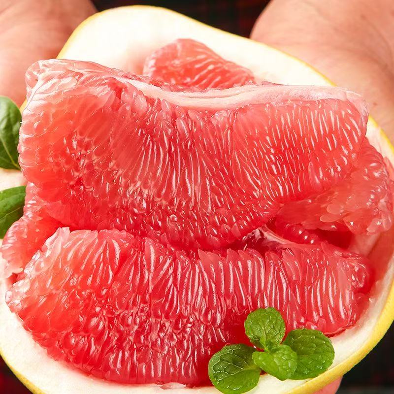 福建平和红心蜜柚新鲜采摘皮薄肉厚多汁应季老树果