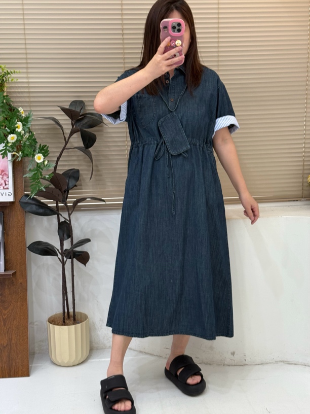 夏季牛仔连衣裙#71071