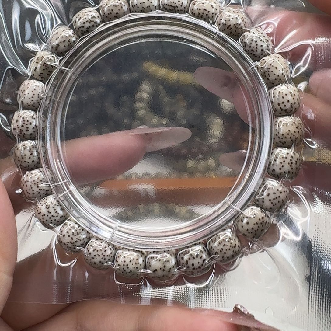 星月菩提手串57傲世糯冰石玉98