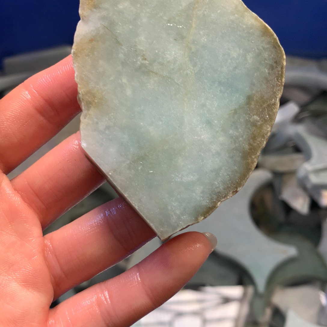 翡翠裸石翡翠边角料