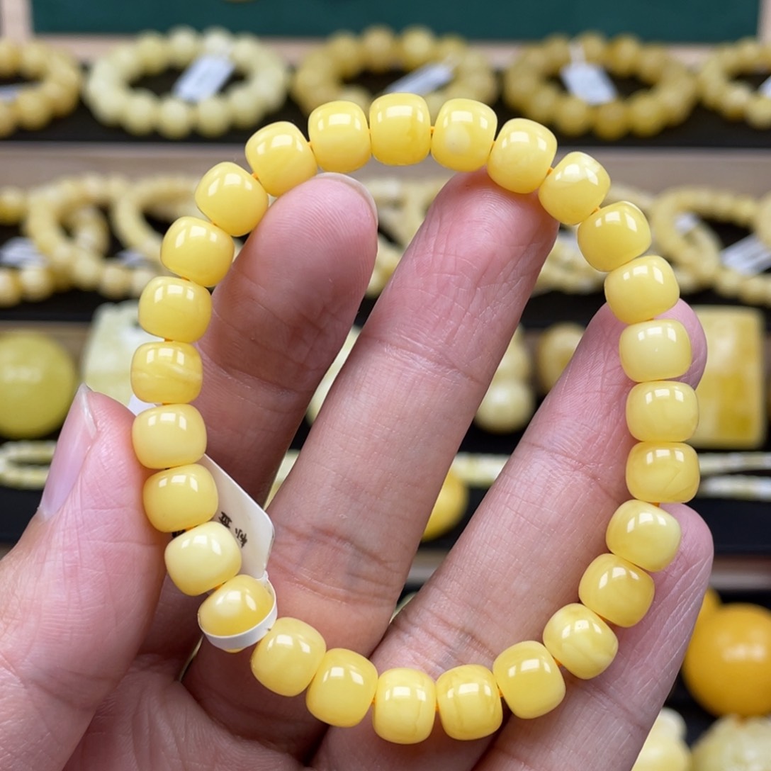 琥珀裸石未镶嵌琥珀蜜蜡