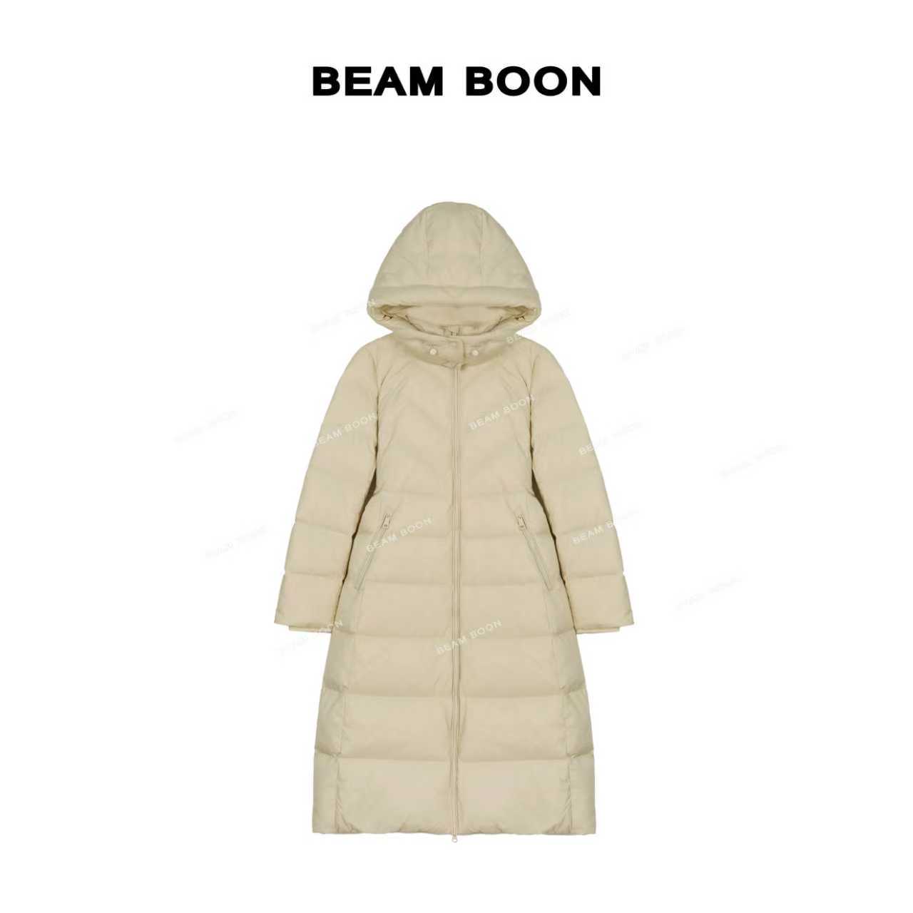 【北欧雪夜12】极寒防风保暖蓬松90%白鸭绒轻量长款连帽羽绒服