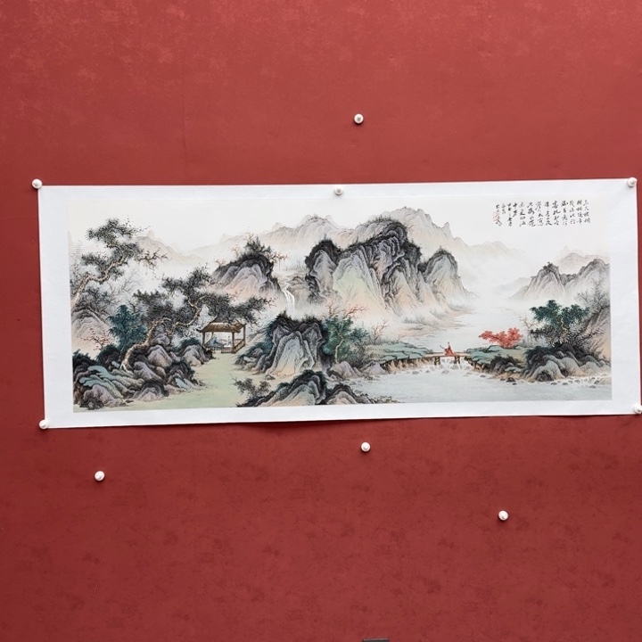 国画精品六尺 寇永泉 