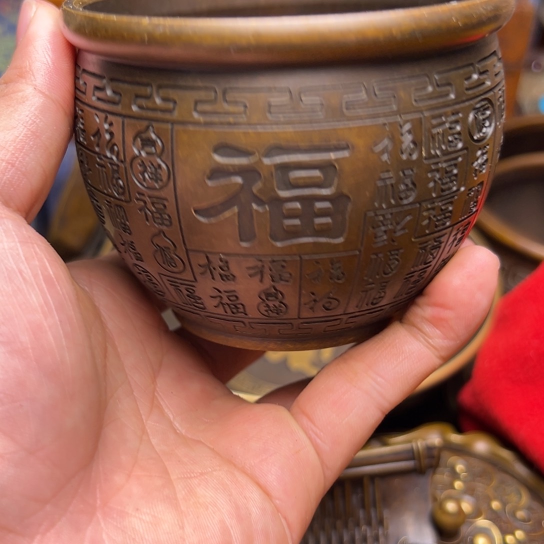 精美铜器，点击下单