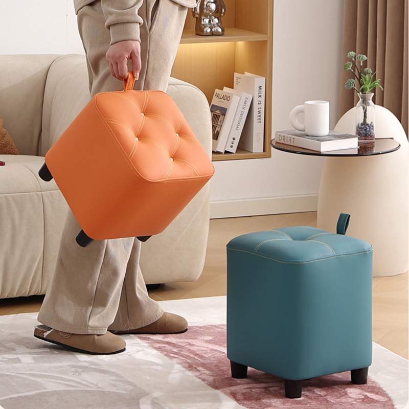 客厅板凳沙发凳北欧创意小凳子穿鞋凳茶几轻奢椅子家用脚踏凳矮凳