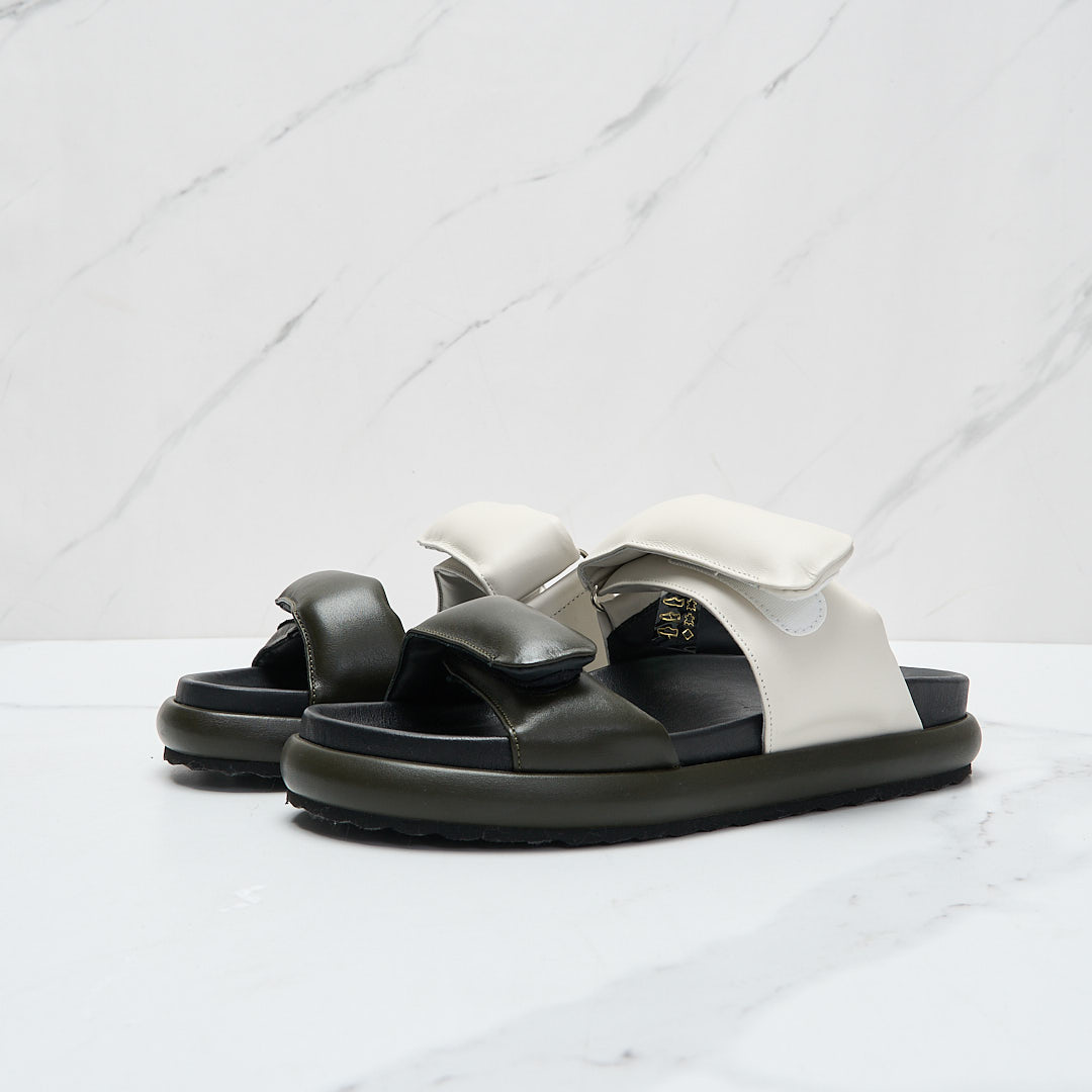 全新未使用  【Jes专属】Pierre Hardy女士魔术贴拖鞋PIGS00046