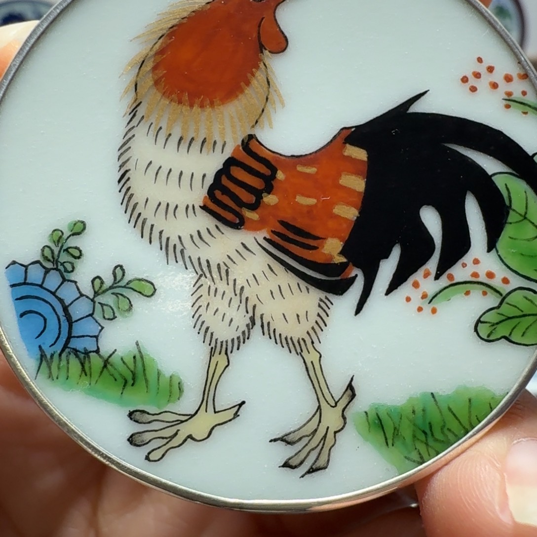 悦***）摆件陶精品挂件一个