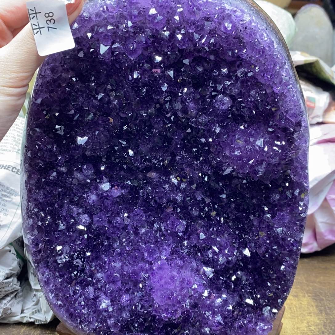 紫晶乌拉圭未镶嵌