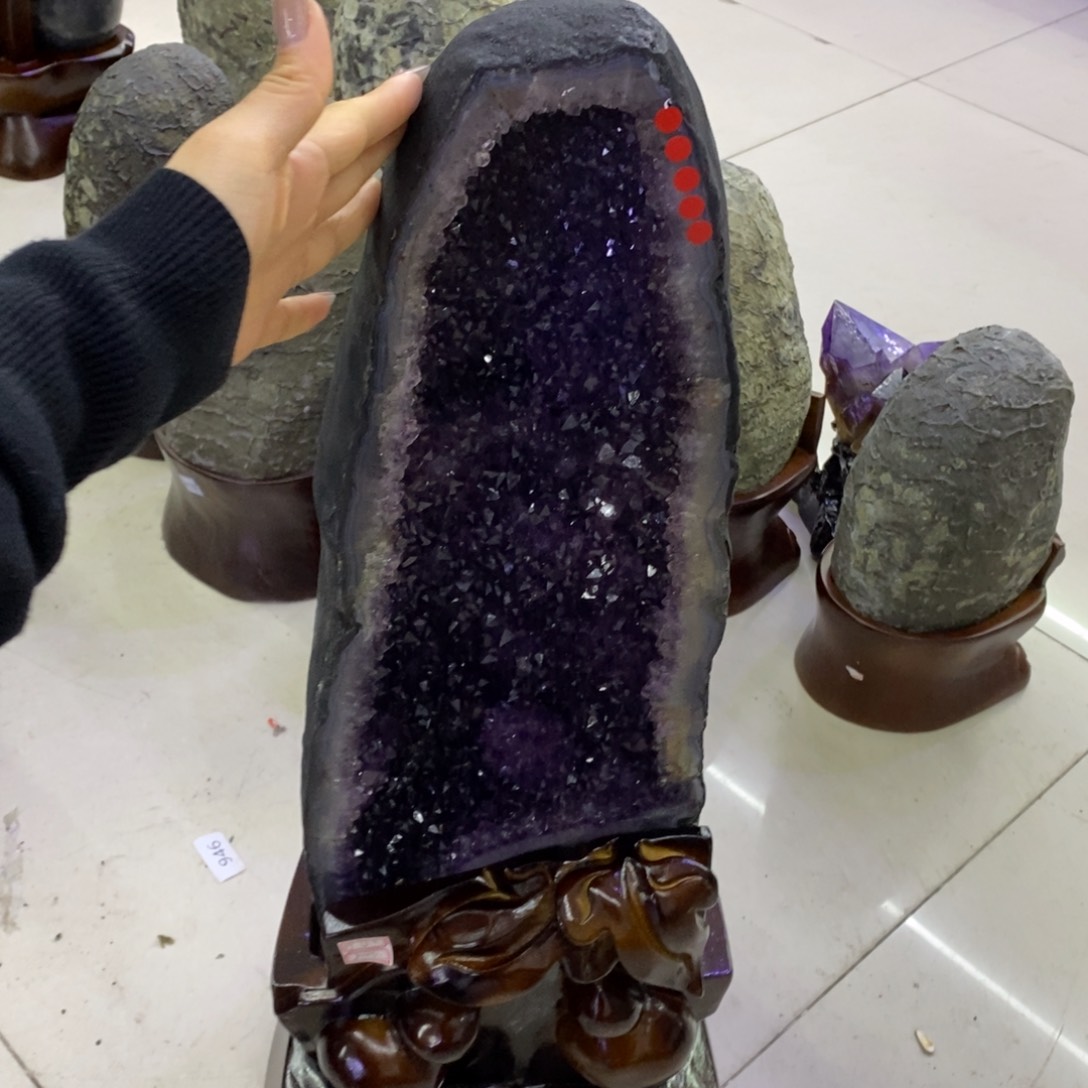 水晶摆件婷未镶嵌