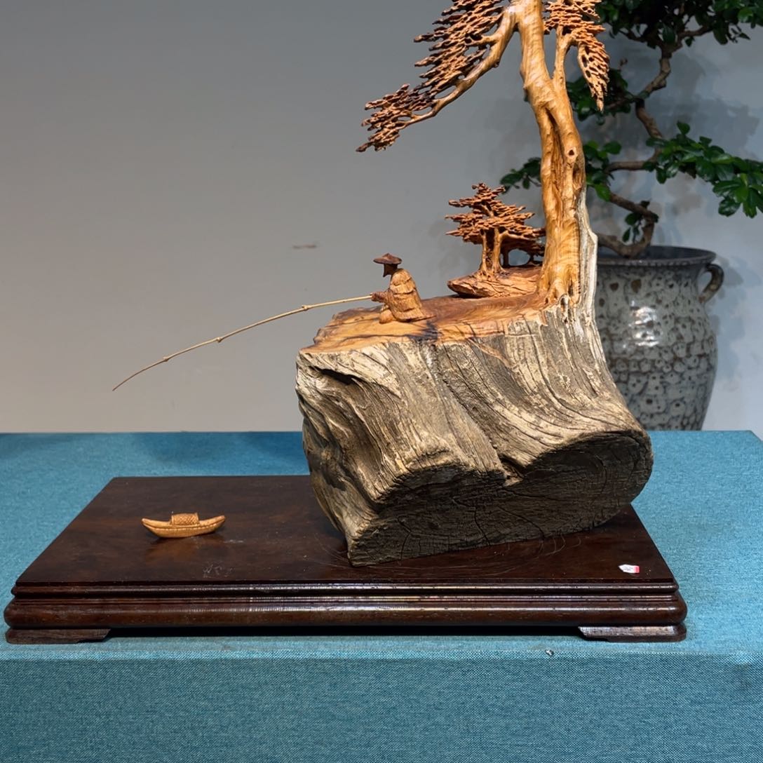 柏木（崖柏）长****产摆件工艺品