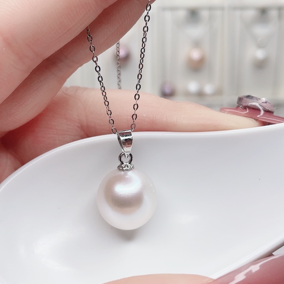 淡水珍珠合金吊坠(赠链)