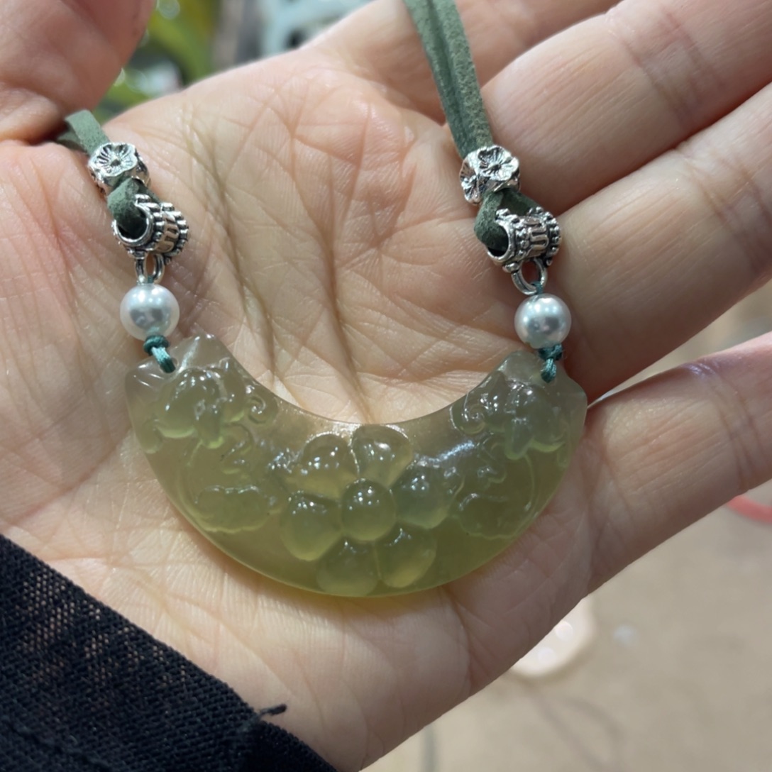 蛇纹石玉手镯未镶嵌?***?