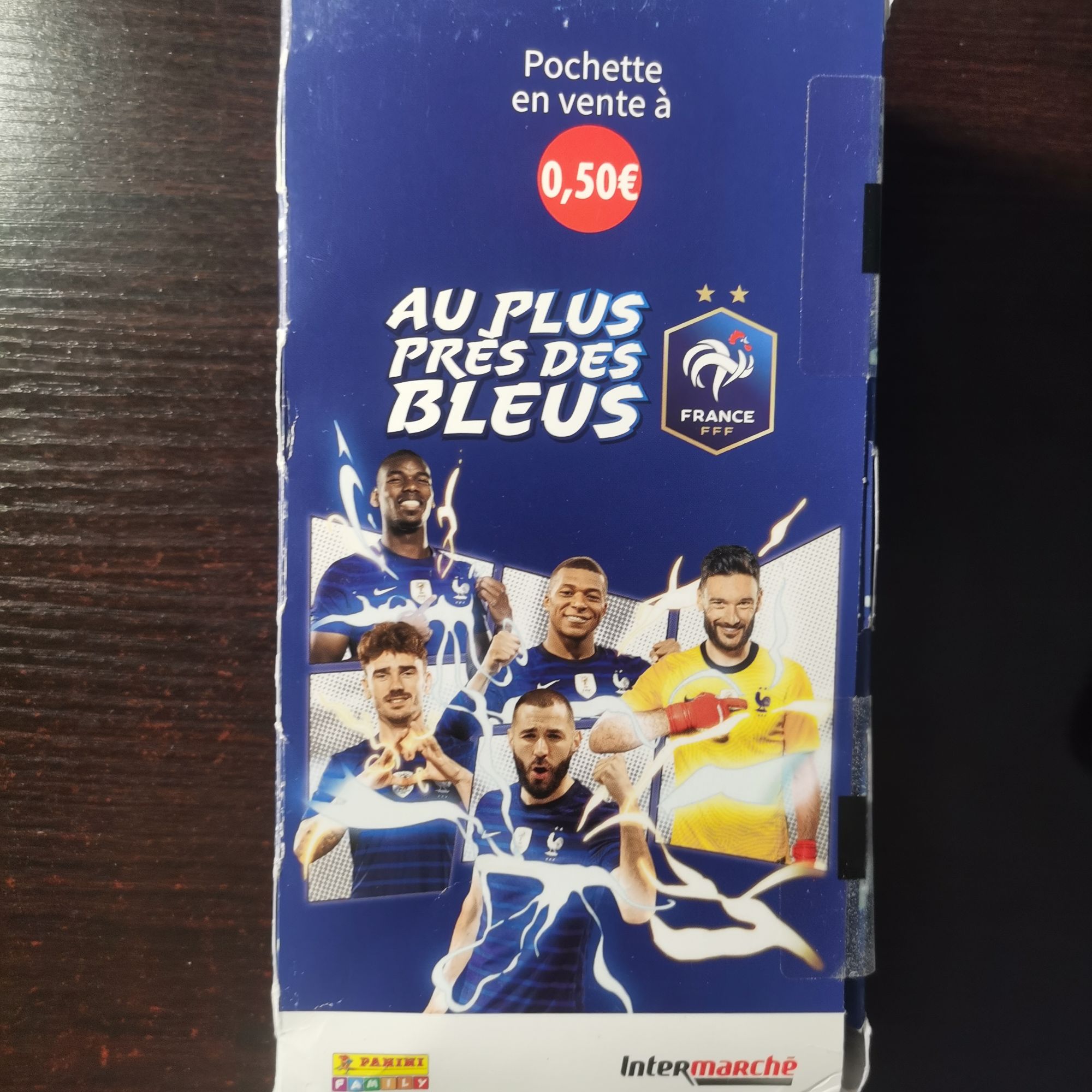 panini 2022年队盒贴纸，姆巴佩博格巴格列兹曼本泽马