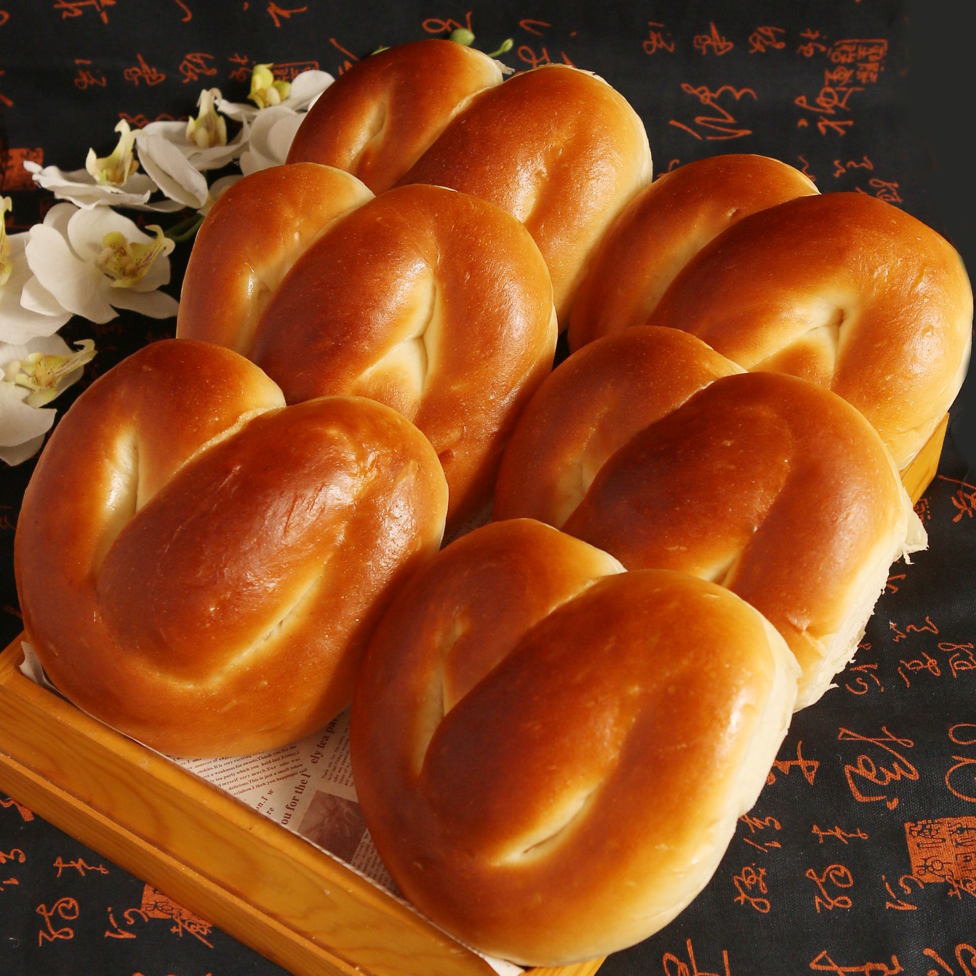 绘富传统啤酒花发酵老式面包