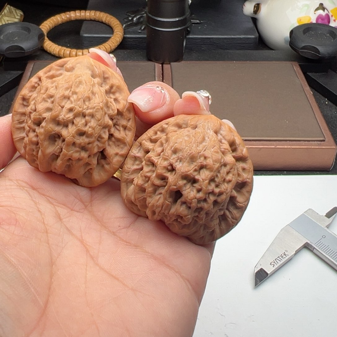 文玩核桃把件金公子41