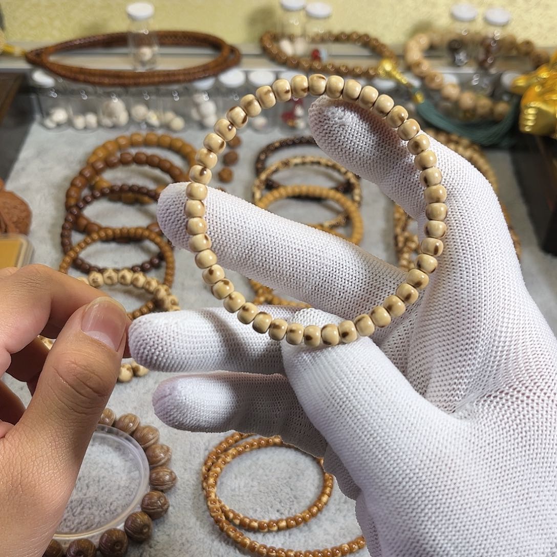 紫金鼠手串鼠尖纯肉老行花鼠