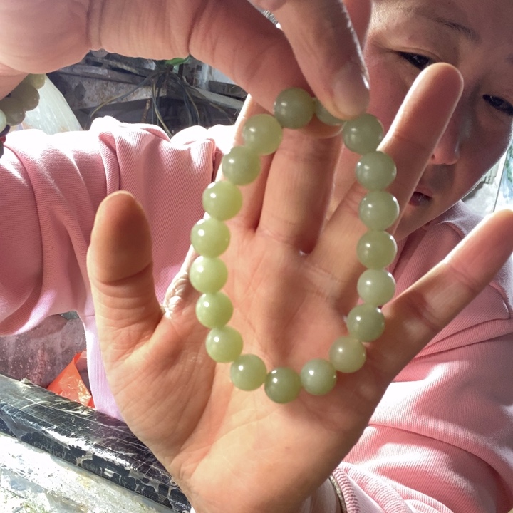 和田玉手链未镶嵌