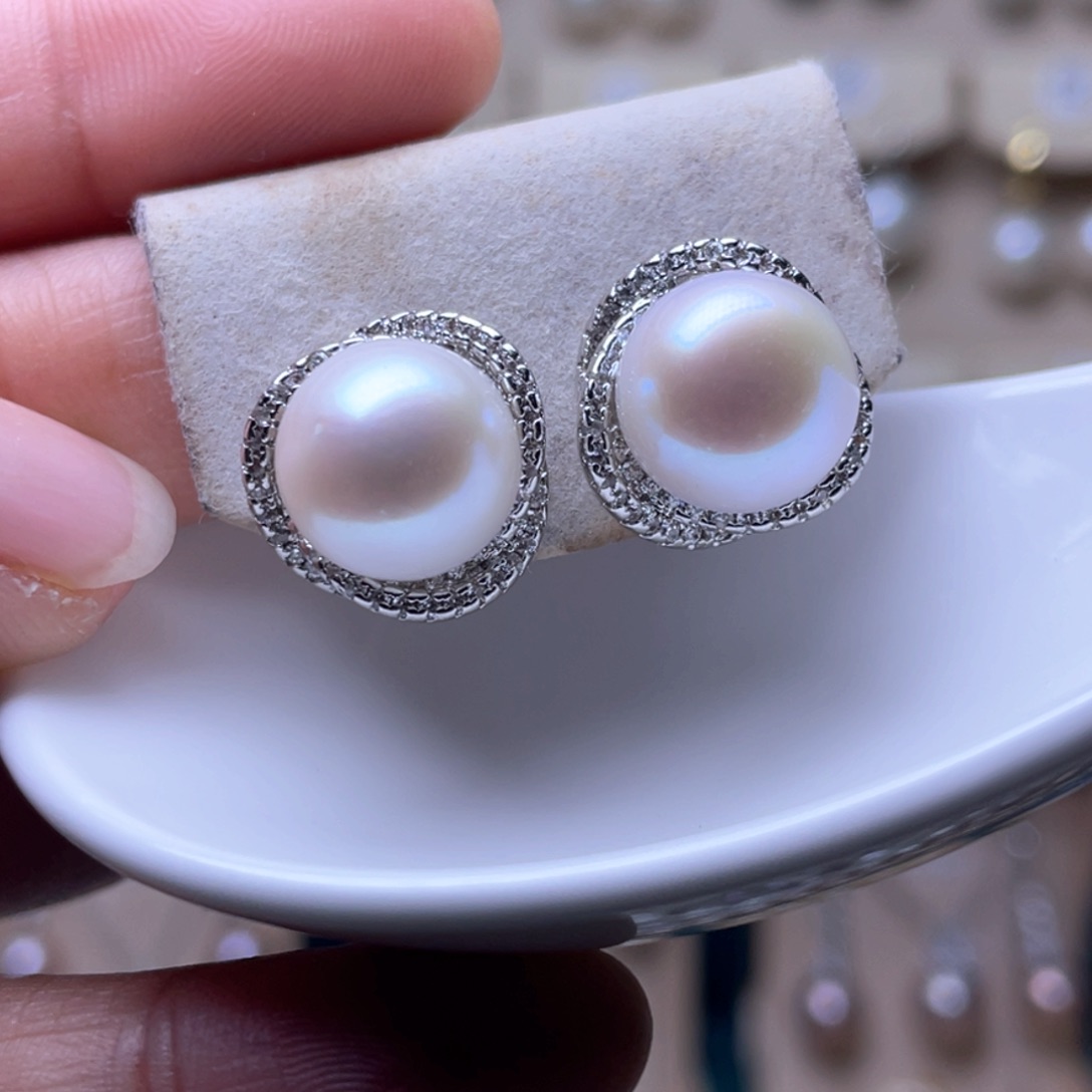 银S925镶嵌其他淡水珍珠