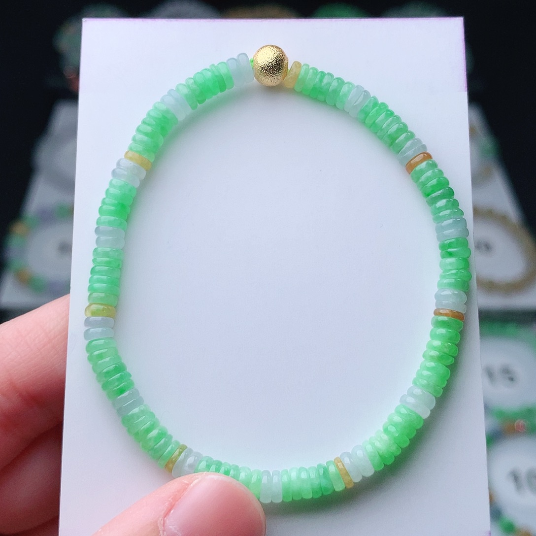 翡翠手串未镶嵌翡翠