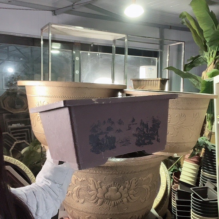 盆景40花盆2个有孔