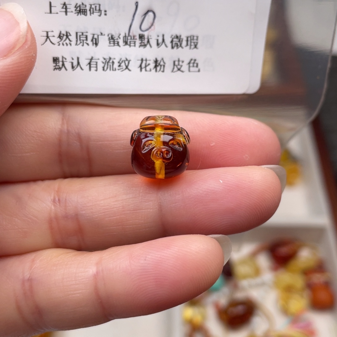 琥珀未镶嵌裸石10，