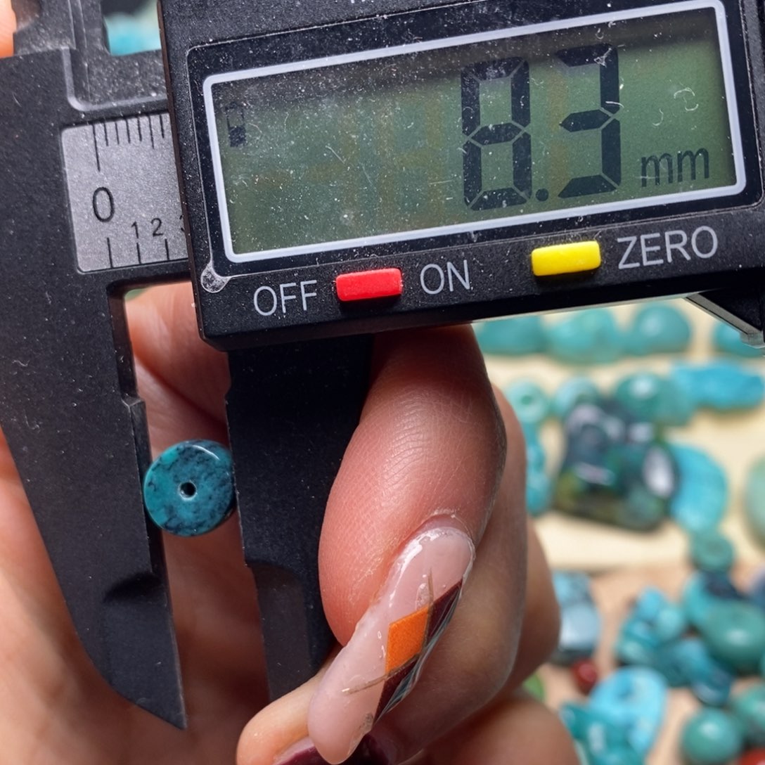 绿松石珠宝半成品未镶嵌