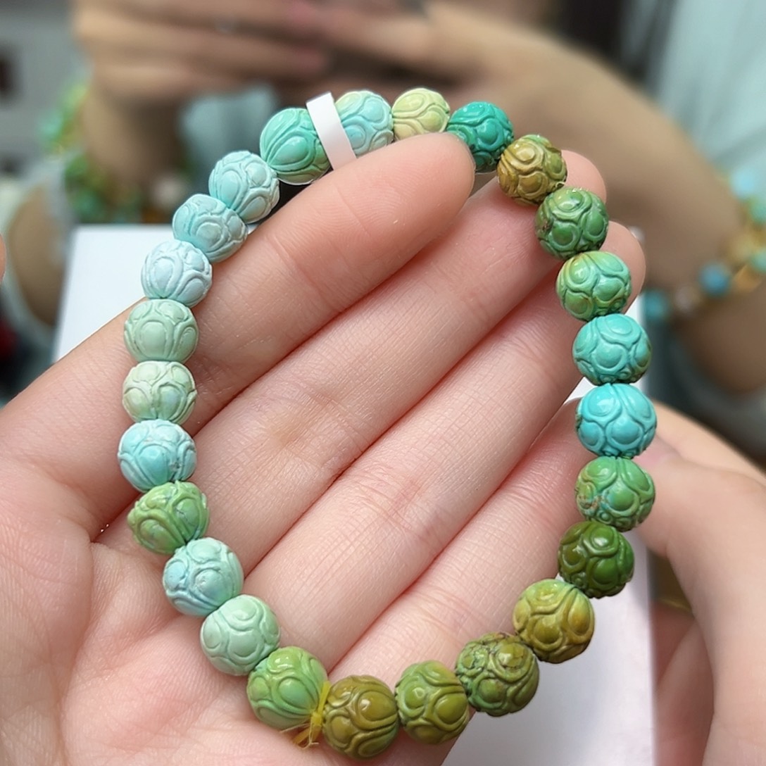 绿松石珠宝奇石未镶嵌