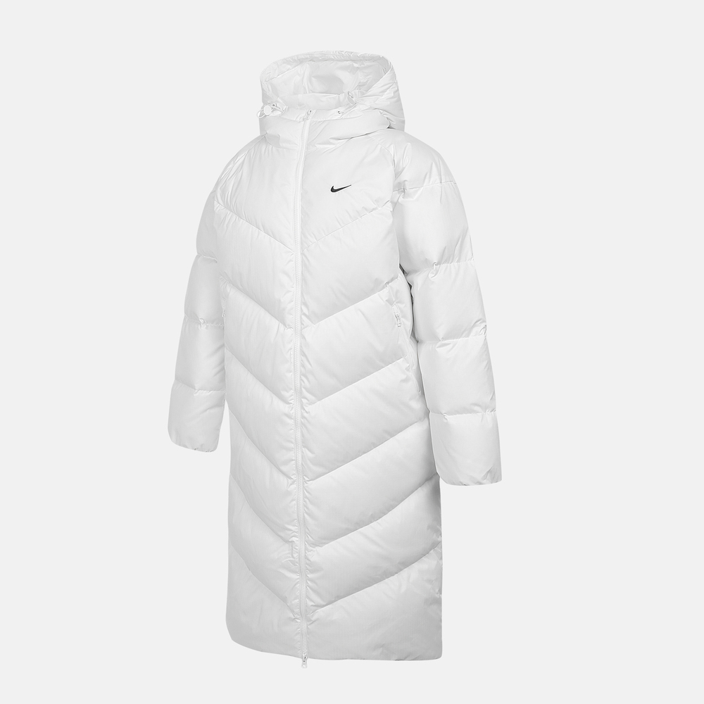 NIKE耐克2025女NSW SF DWNFL简约时尚白月光长款羽绒服HV5237-100
