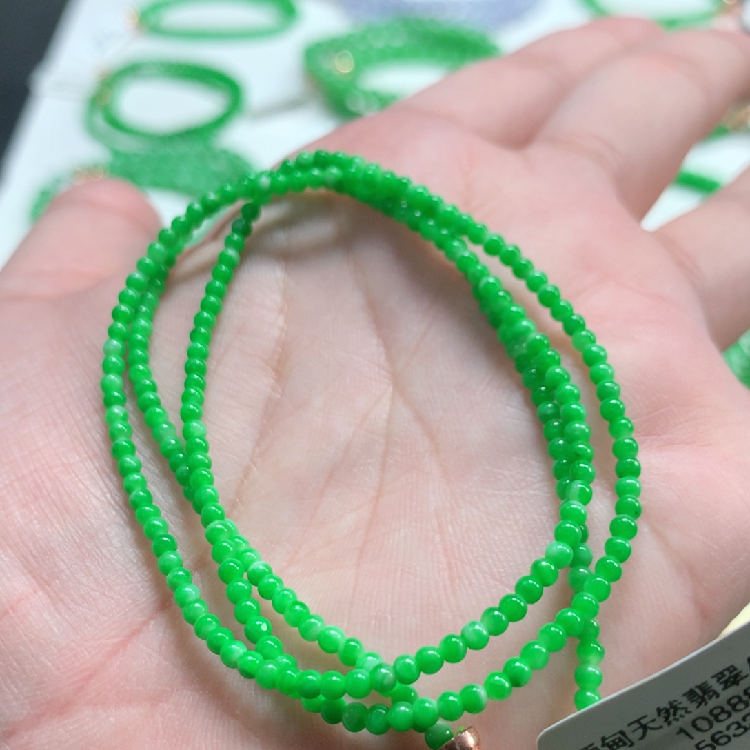 翡翠未镶嵌手链翡翠