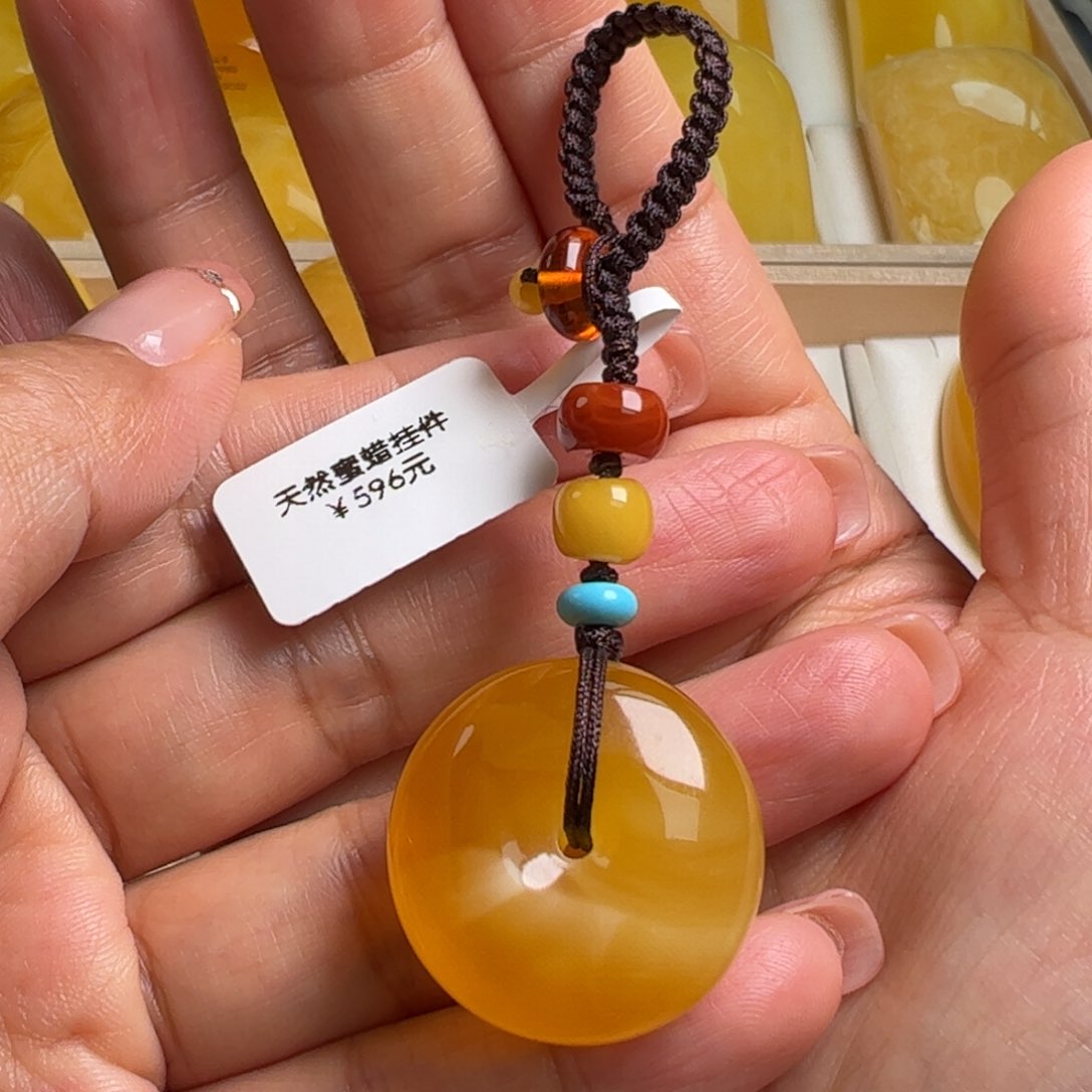 蜜蜡套链未镶嵌无优化