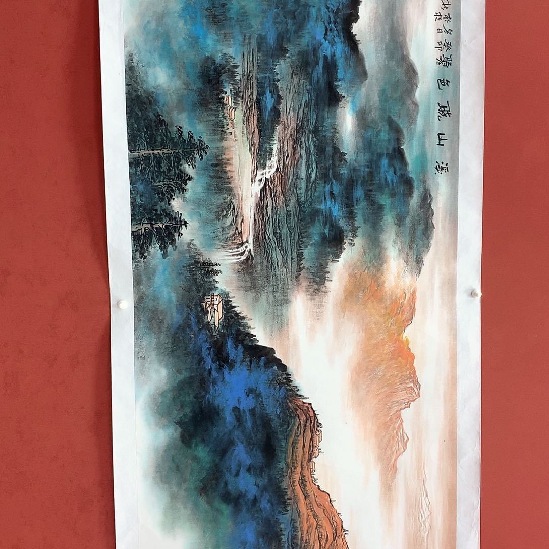 国画国画作品欣赏四尺