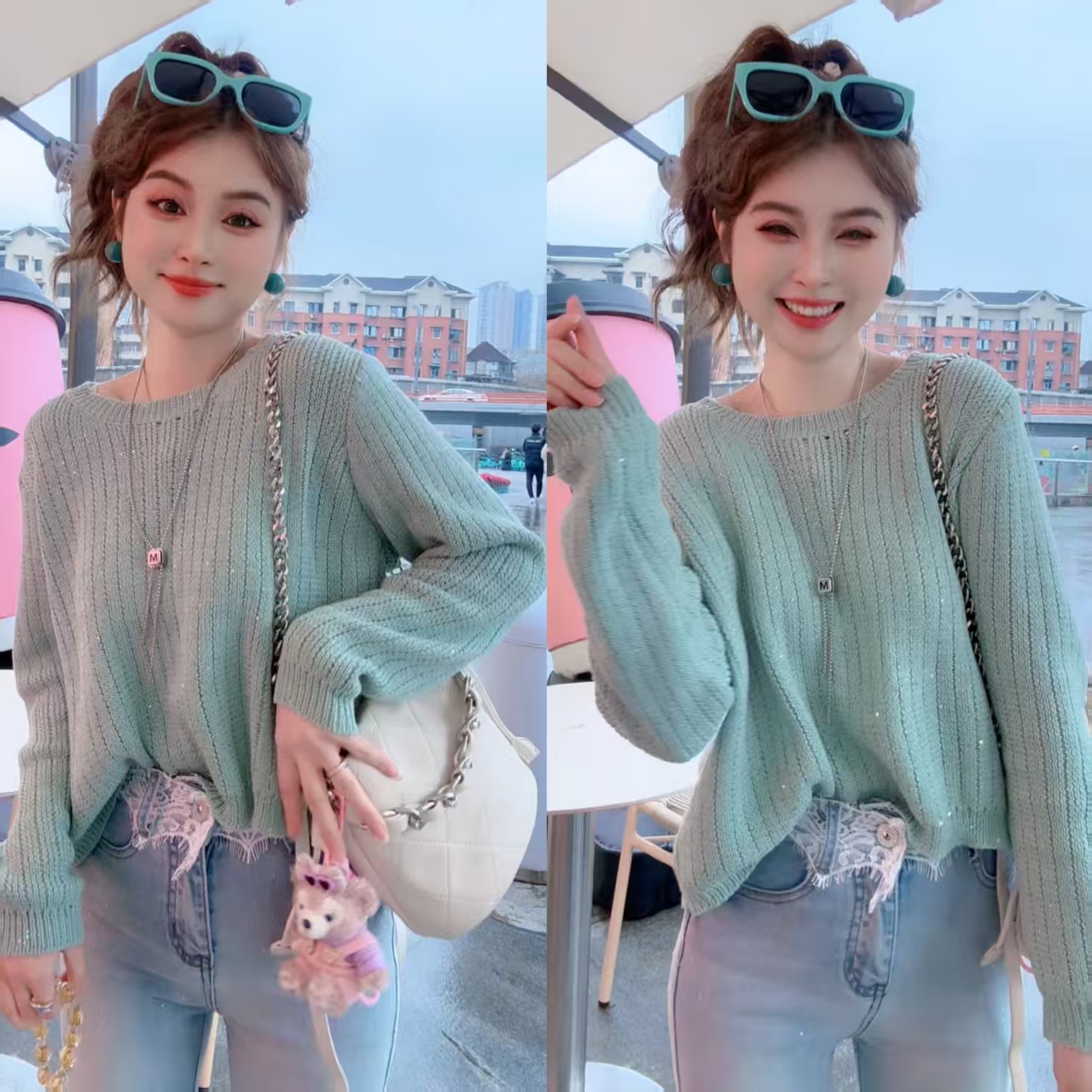 【月月专享】街拍穿搭 设计感百搭显瘦上衣XXJ-Z00146