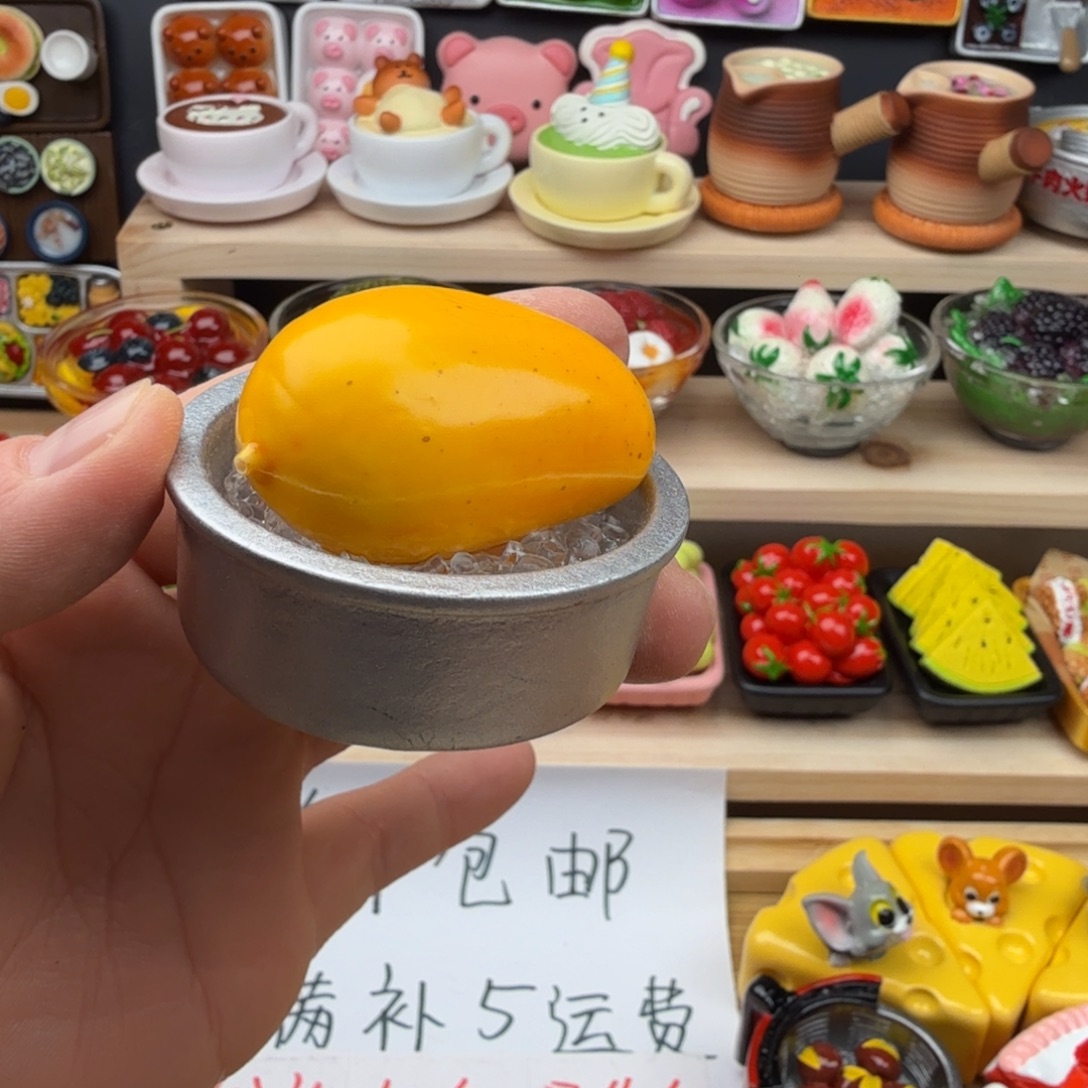 树脂食玩冰箱贴 凭开箱视频售后