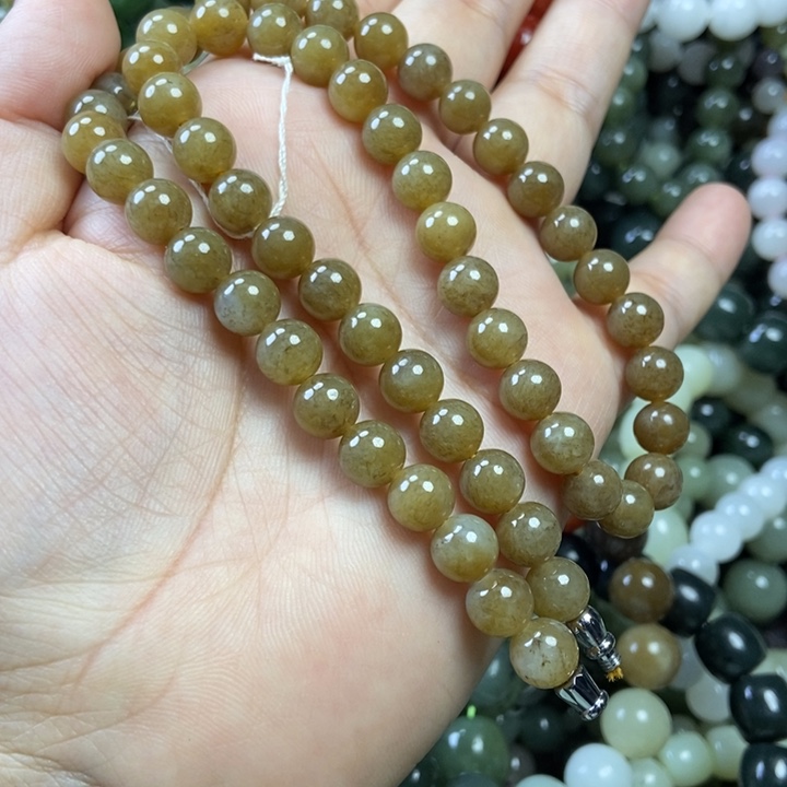 和田玉未镶嵌手链卡8